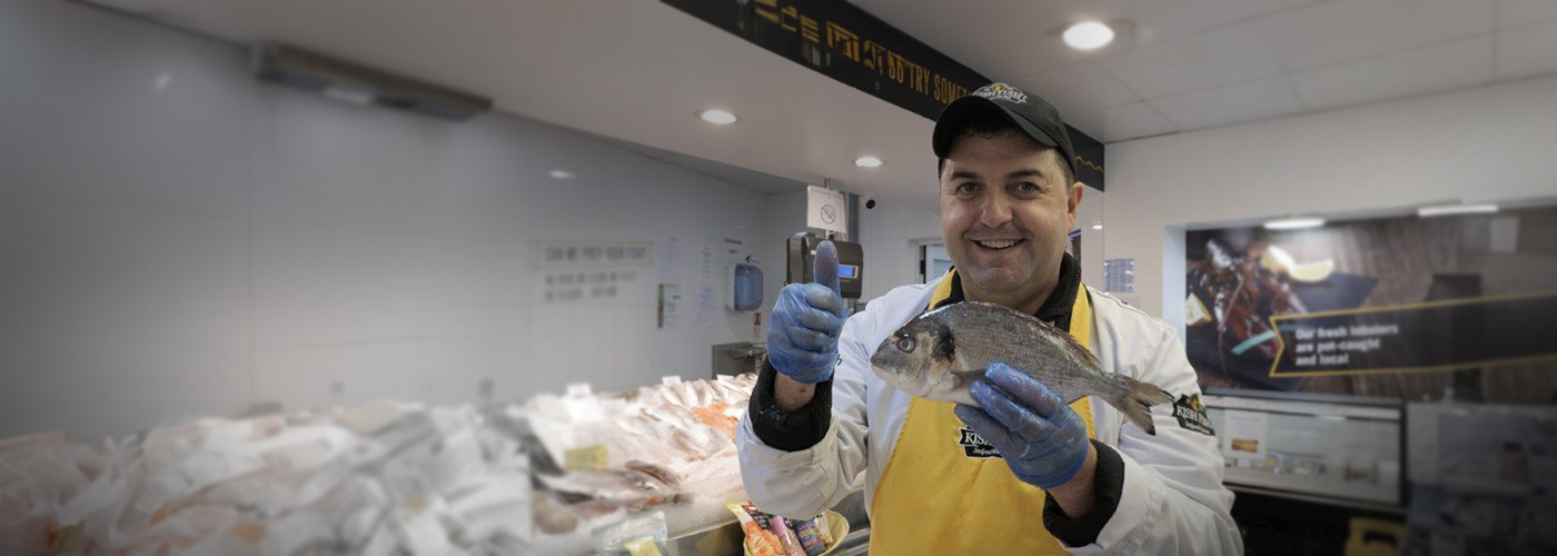Kish Fish Shop interior