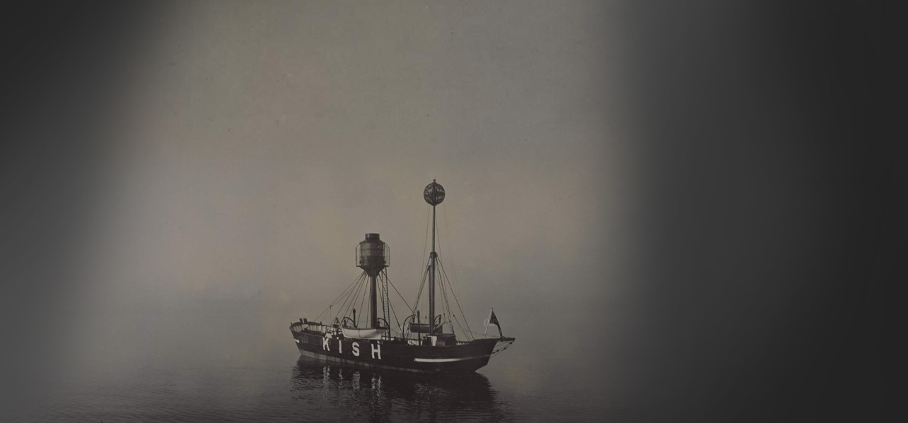 Kish Bank lightship courtesy of National Library of Ireland